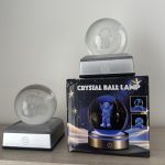 Adornos mágicos de esfera de cristal