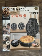 Waflera 3 en 1 Sokany - Imagen 4