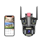 Camara de seguridad triple lente IP66 Wifi - Imagen 4