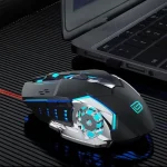 Mouse Inalámbrico Gamer Rgb Q6