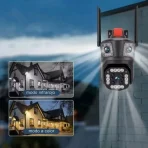 Camara de seguridad triple lente IP66 Wifi - Imagen 6