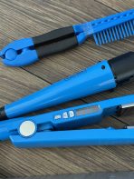 Kit de Plancha de Cabello+Rizadora+Peine - Imagen 6