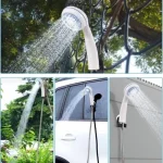 Ducha electrica portable al aire libre